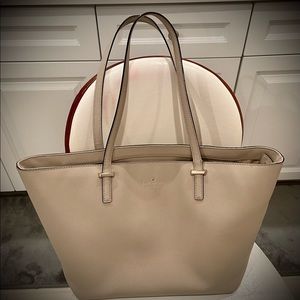 Kate Spade Beige Tote Bag
